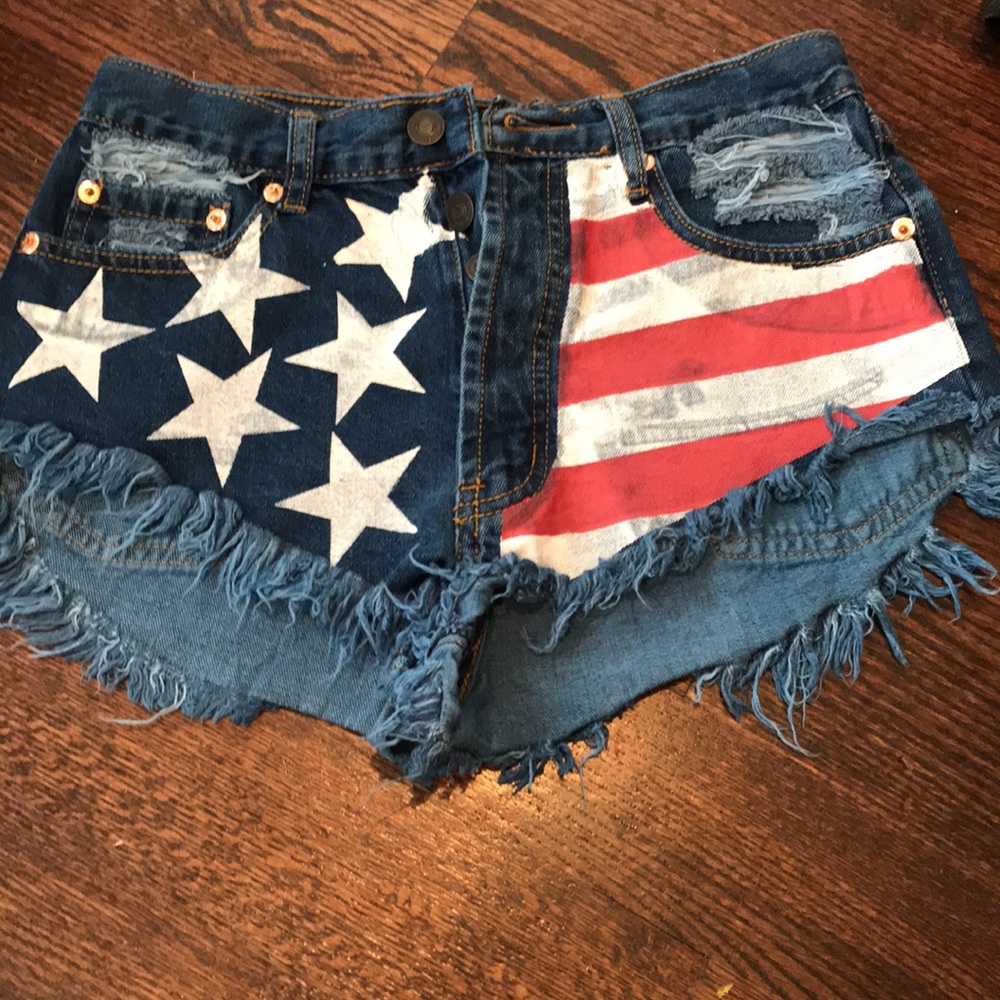PATRIOT JEAN SHORTS